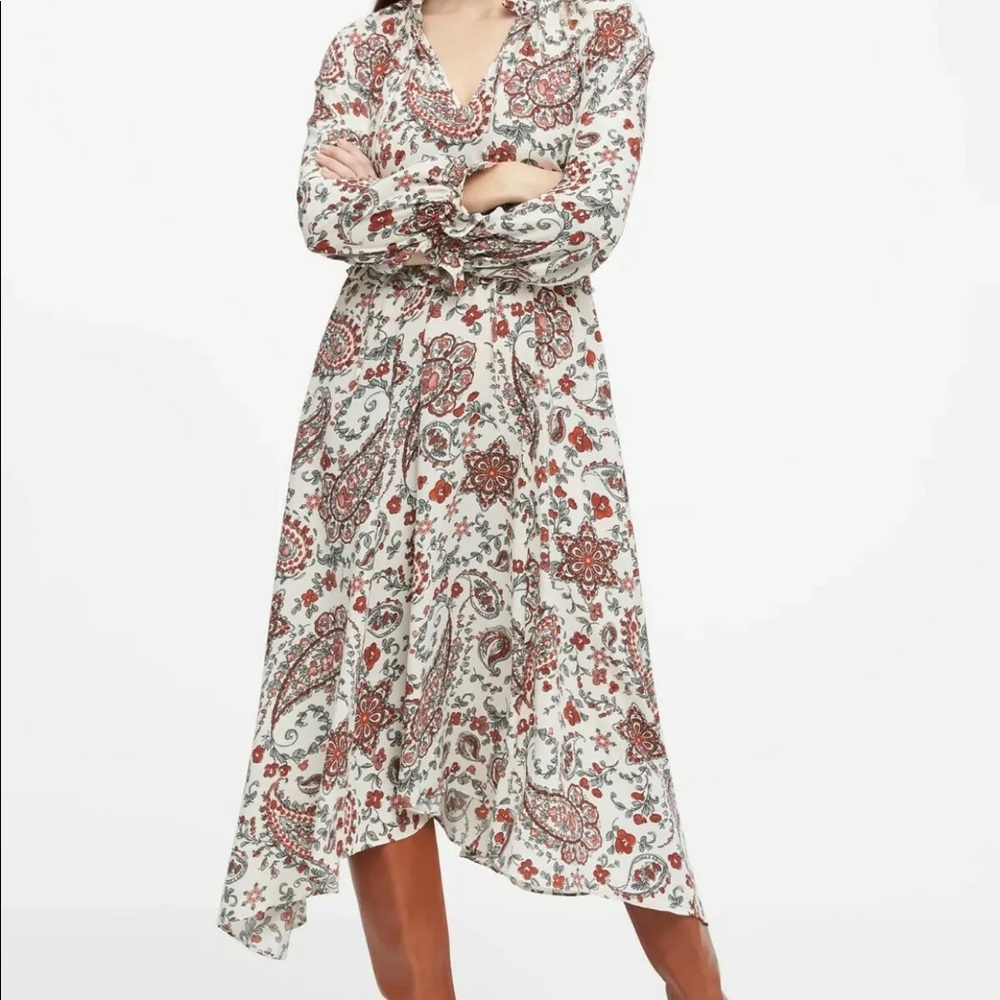 Banana Republic Paisley Dress